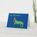 Search for funny iguana birthday cards Green