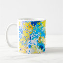 Search for splatter paint mugs Yellow