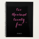 Search for girly planners Calligraphy