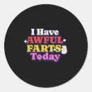Search for farts stickers Sarcastic