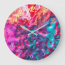 Search for artist palette clocks Colourful