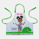 Search for african americans aprons Girl