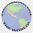 Search for world map globe stickers Geography