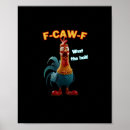Search for funny chicken posters Crow
