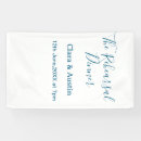 Search for rehearsal dinner banners The night before