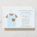 Search for romper invitations Boy