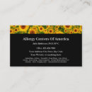 Search for allergy business cards Allergist