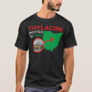 Search for thylacine tshirts Wolf