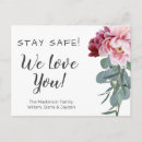 Search for safe postcards Stay at home