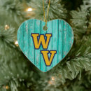 Search for wood heart christmas tree decorations Farmhouse