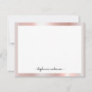 Search for metallic note cards White