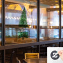 Search for merry christmas window decals Simple modern trendy