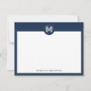 Search for teacher note cards Navy blue