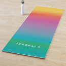 Search for rainbow yoga mats Ombre
