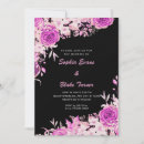 Search for pink rose wedding invitations Greenery