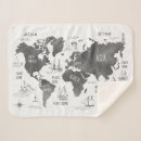 Search for world map blankets Atlas