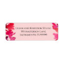 Search for heart return address stickers Watercolor