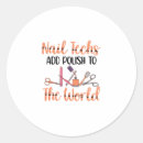 Search for nail technician stickers Nails