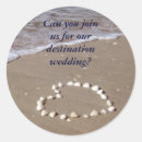 Search for shells heart stickers Seashore