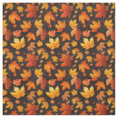 Search for fall leaves fabric Maple leaf