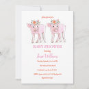 Search for piglet invitations Watercolor