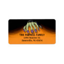 Search for purple and orange return address labels Fun