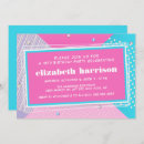 Search for pop art birthday invitations Colourful