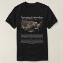 Search for declaration of independence tshirts United states of america