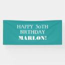 Search for teal birthday banners Party
