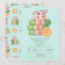 Search for money birthday invitations For kids
