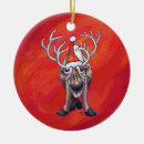 Search for whimsical reindeer christmas tree decorations Cute
