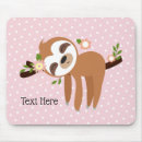 Search for animal illustrations mouse mats Girly