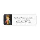 Search for sacred return address labels Jesus