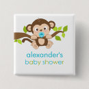 Search for cute monkey square badges Jungle