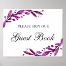 Search for wedding guest books Botanical