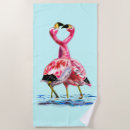 Search for pink flamingo beach towels Birds