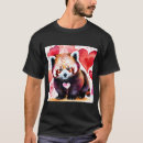 Search for red panda clothing Heart