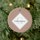 Search for beige christmas tree decorations Brown