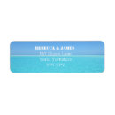Search for beach rectangle wedding stickers Seaside