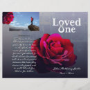 Search for memorial flyers In loving memory