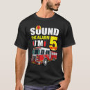 Search for fire truck birthday tshirts Old