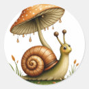 Search for cute snail stickers Mushroom