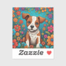 Search for cute brown puppy stickers Whimsical
