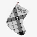 Search for black and white christmas stockings Scottish