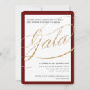 Search for formal gala invitations Sophisticated