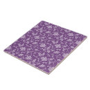 Search for lavender purple tiles Floral pattern
