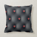 Search for red leather cushions Black