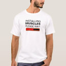 Search for installing muscles please wait tshirts Exercise