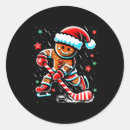 Search for funny hockey stickers Xmas
