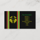 Search for lion business cards Reggae